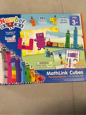 MathLink Cubes Numberblocks 1-10 Activity Set - Multi-Color